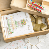 Personalized Wedding Anniversary Keepsake Box for Couples - Dustandthings.com