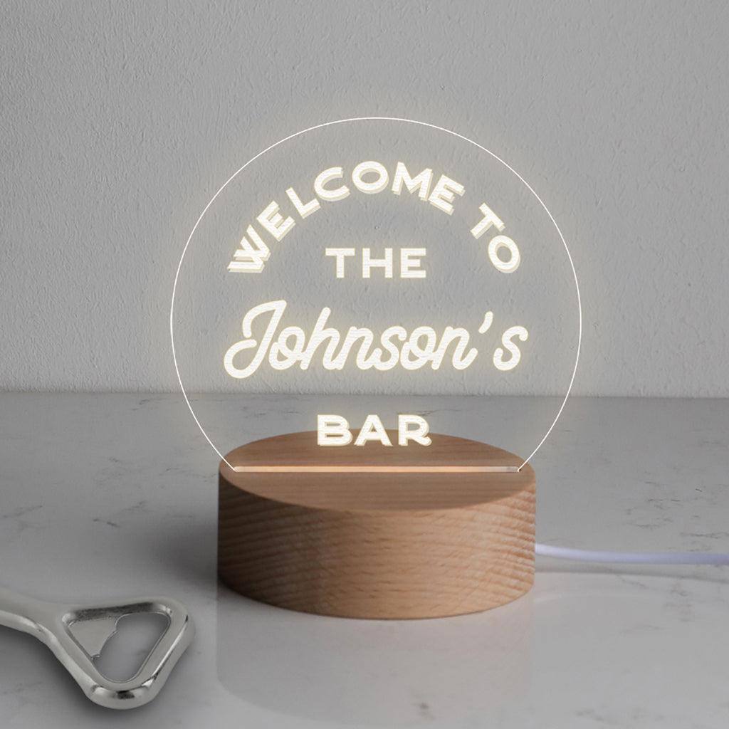 Personalised Family Mini Desk Lamp - Dustandthings.com