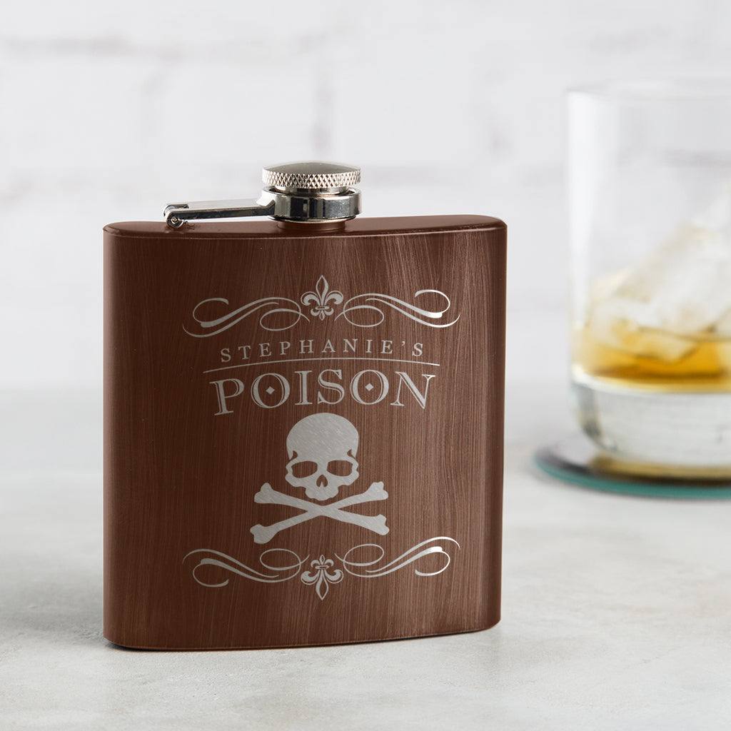 Engraved Hip Flask For Women - Dustandthings.com