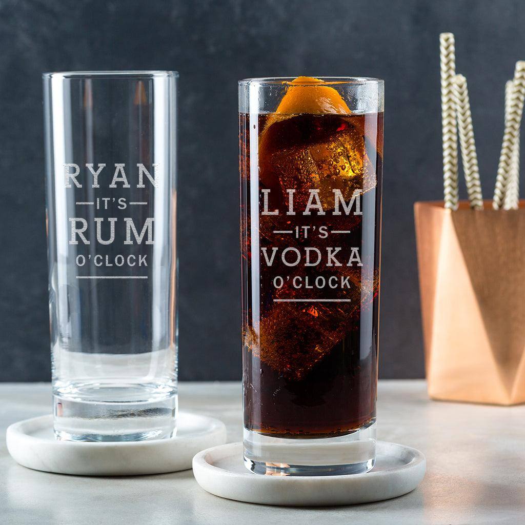 Personalised Highball Glass / Engraved Highball - Dustandthings.com