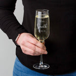 Pair Of Mr & Mrs Personalised Champagne Flutes - Dustandthings.com