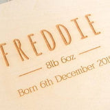 Personalised Baby Girl Keepsake Box - Dustandthings.com