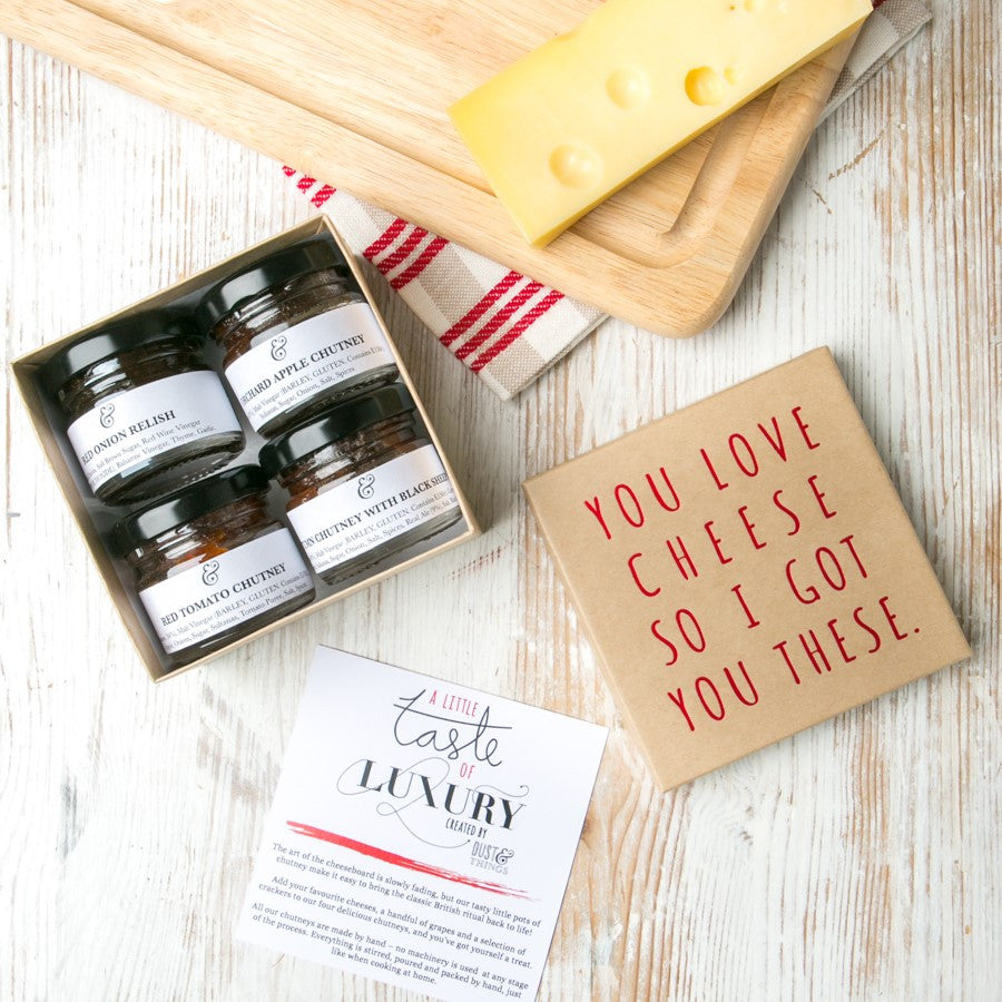 Cheese Lover's Chutneys Gift Set - Dustandthings.com