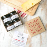 Personalised Couples Cheese Board and Knife Set - Dustandthings.com