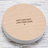 Personalised 'You Are Tea Riffic' Coloured Edge Coaster - Dustandthings.com