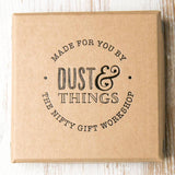 'But First...' Coloured Wooden Coaster - Dustandthings.com