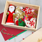 Large Wooden Christmas Eve Box - Twas the Night Before Christmas - Dustandthings.com