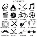 Dads Favourite Hobby Drinks Coaster - Dustandthings.com