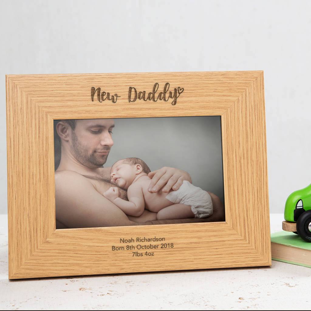 Personalised New Daddy Or Mummy Frame – Dust and Things Premium