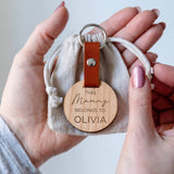Personalised 'This Daddy Belongs To:' Keyring For Dad - Dustandthings.com