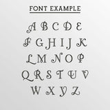 Personalised Engraved Glass Tumbler With Initial - Dustandthings.com