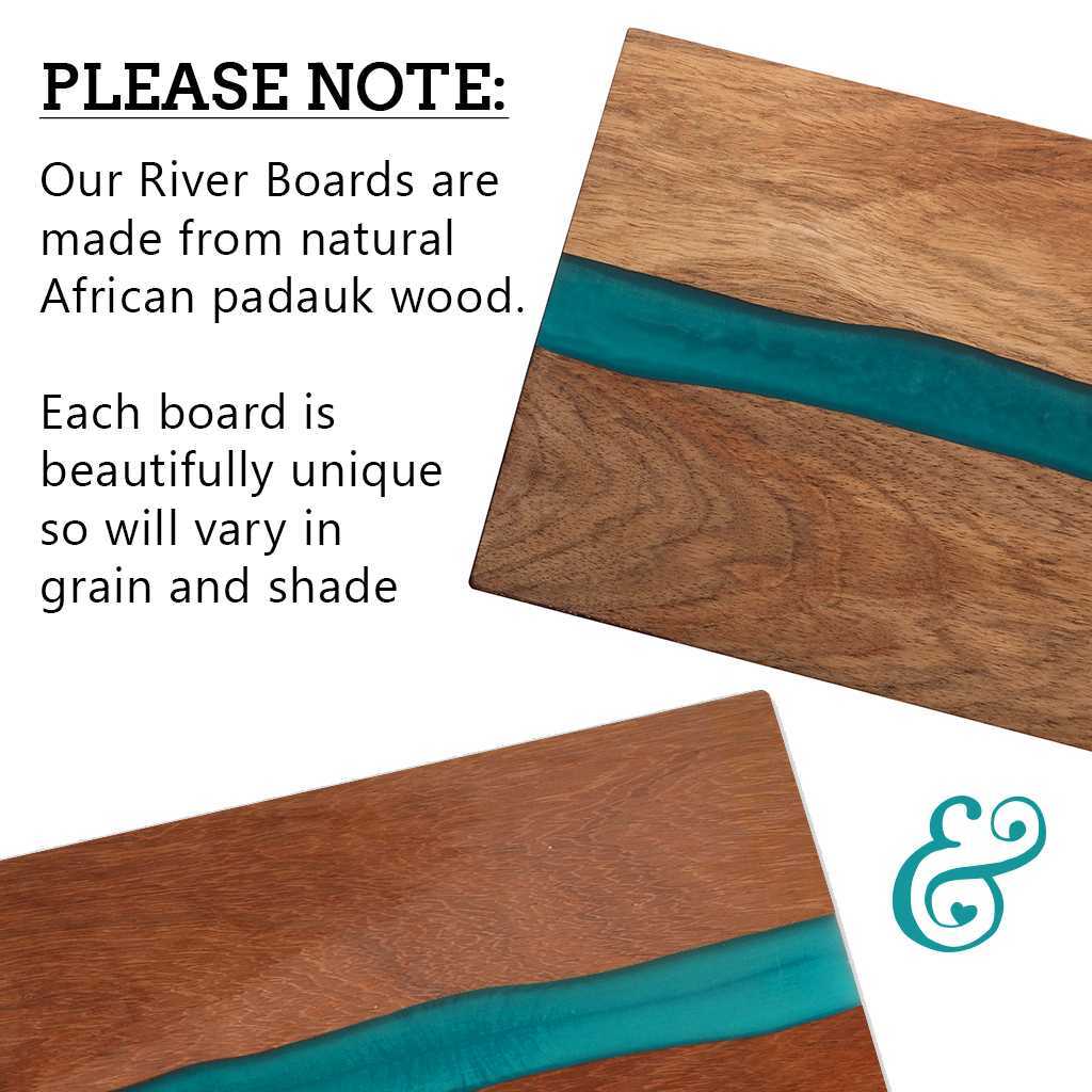 Personalised Housewarming River Board - Dustandthings.com
