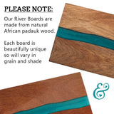 Personalised Engagement River Board - Dustandthings.com