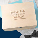 Personalised 'Will You Be My Best Man?' Keepsake Box - Dustandthings.com