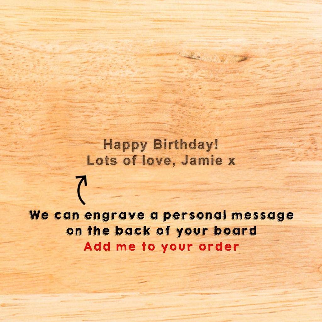 Personalised Egg Board For Mum - Dustandthings.com