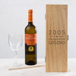 Engraved "2005 Year of The Legend" Gifts - 18th Birthday Presents for Men - Keepsake Gift Ideas - Dustandthings.com