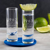 Engraved "1963 Year of The Legend" Gifts - 60th Birthday Presents for Men - Keepsake Gift Ideas - Dustandthings.com