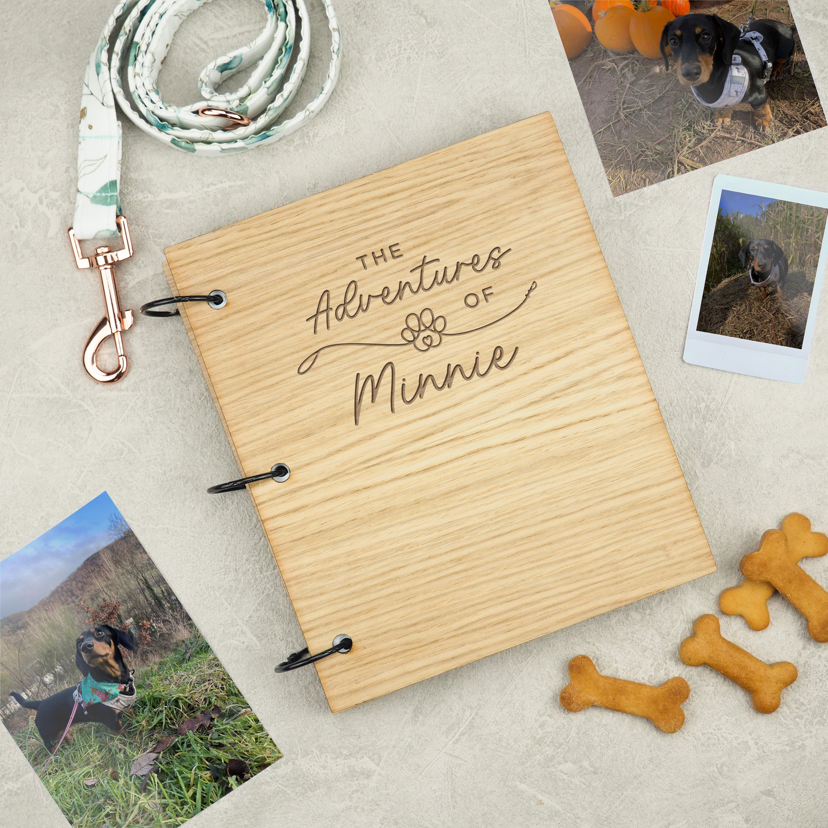 Personalized dog outlet photo album