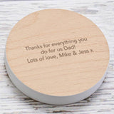 'I'm Limited Edition' Coloured Wooden Coaster - Dustandthings.com