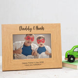 Personalised Daddy And Me Photo Frame - Dustandthings.com
