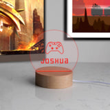 Personalised Mini LED Desk Lamp for Gamers - Dustandthings.com