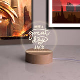 Personalised Mini Desk Lamp For Friends - Dustandthings.com