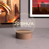 Personalised Birthday Mini Desk Lamp for Him - Dustandthings.com
