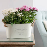 Personalised Name Metal Planter - Dustandthings.com