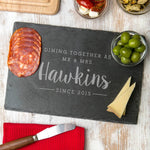 Personalised 'Eating Together Since' Serving Board - Dustandthings.com