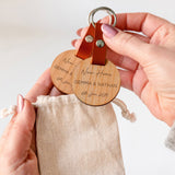 Personalised New Home Keyring for Couple - Dustandthings.com