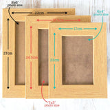 Personalised 'Adventures of' Wooden Photo Frame - Dustandthings.com
