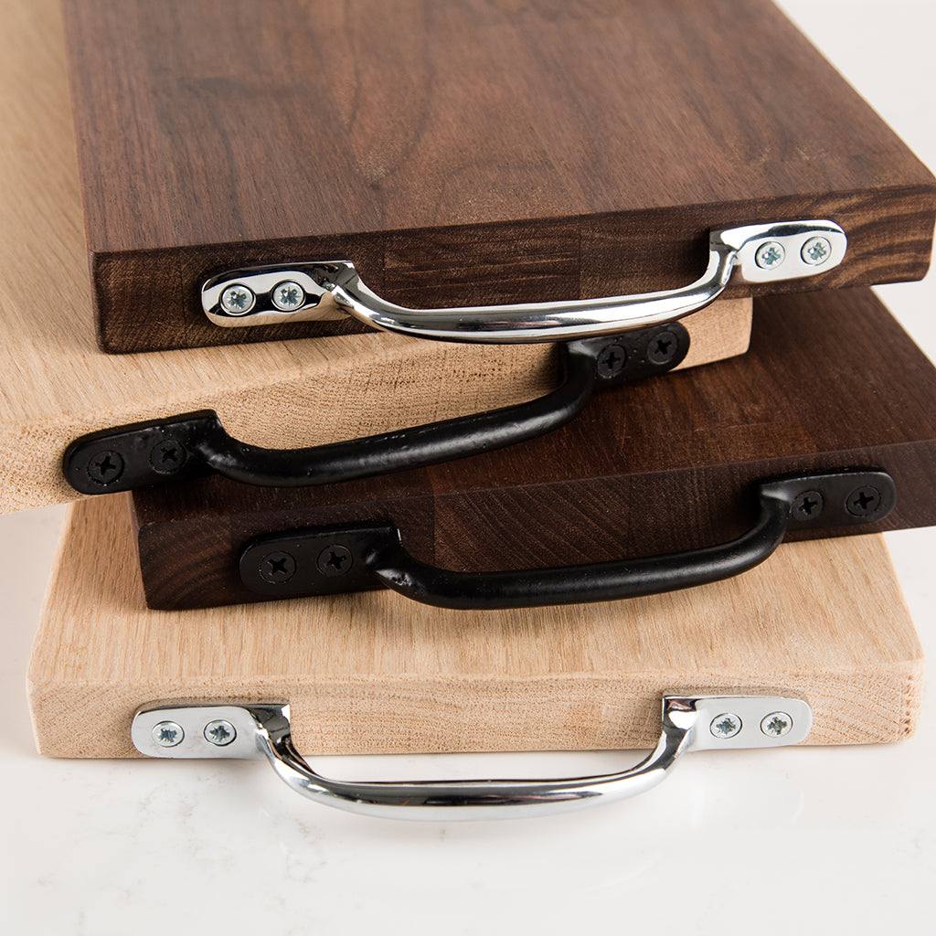 Personalised 'Mr and Mrs' Wedding Oak or Walnut Board - Dustandthings.com