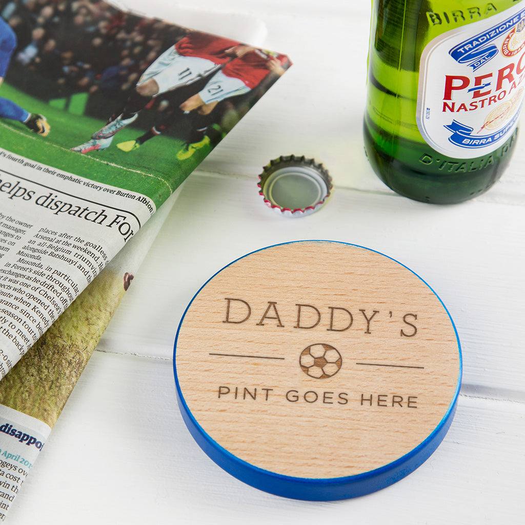 Dads Favourite Hobby Drinks Coaster - Dustandthings.com