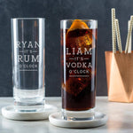 Personalised Highball Glass / Engraved Highball - Dustandthings.com