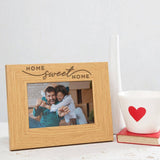 'Home Sweet Home' Quote Photo Frame - Dustandthings.com