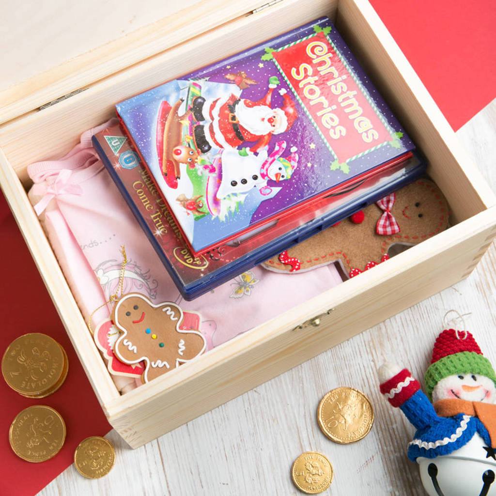 Personalised Wooden Christmas Eve Box - Dustandthings.com