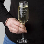 Personalised Christmas Prosecco Glass For Her - Dustandthings.com