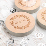 Personalised Colour Wedding Place Setting Favour Set - Dustandthings.com