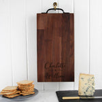 Personalised Couple's Oak Or Walnut Board - Dustandthings.com