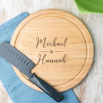 Personalised Couple's Serving Board - Dustandthings.com