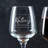 Personalised Wine Glass For Her - Dustandthings.com