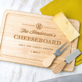 Personalised Family Rectangle Cheese Board - Dustandthings.com