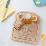 Personalised 'Rise And Shine' Dippy Egg Board For Dad - Dustandthings.com