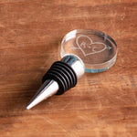 Personalised Wine Bottle Stopper For Couples - Dustandthings.com