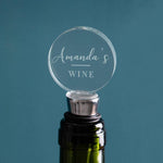 Personalised Wine Bottle Stopper For Her - Dustandthings.com