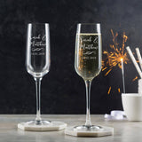 Personalised Champagne Flutes Pair - Dustandthings.com