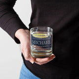 Personalised Whiskey Glass - Personalised Retirement Gifts - Dustandthings.com