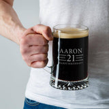 Personalised Engraved Pint Glass - Birthday Tankard - Dustandthings.com