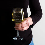 Personalised Teacher Wine Glass / Teacher Gifts - Dustandthings.com