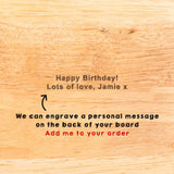Personalised Birthday Egg and Toast Board - Dustandthings.com